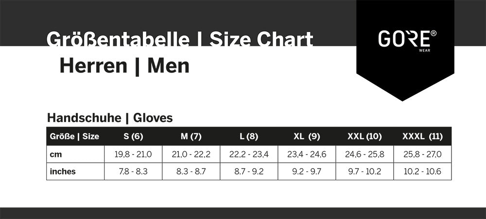 Gorewear zone - cycling gloves