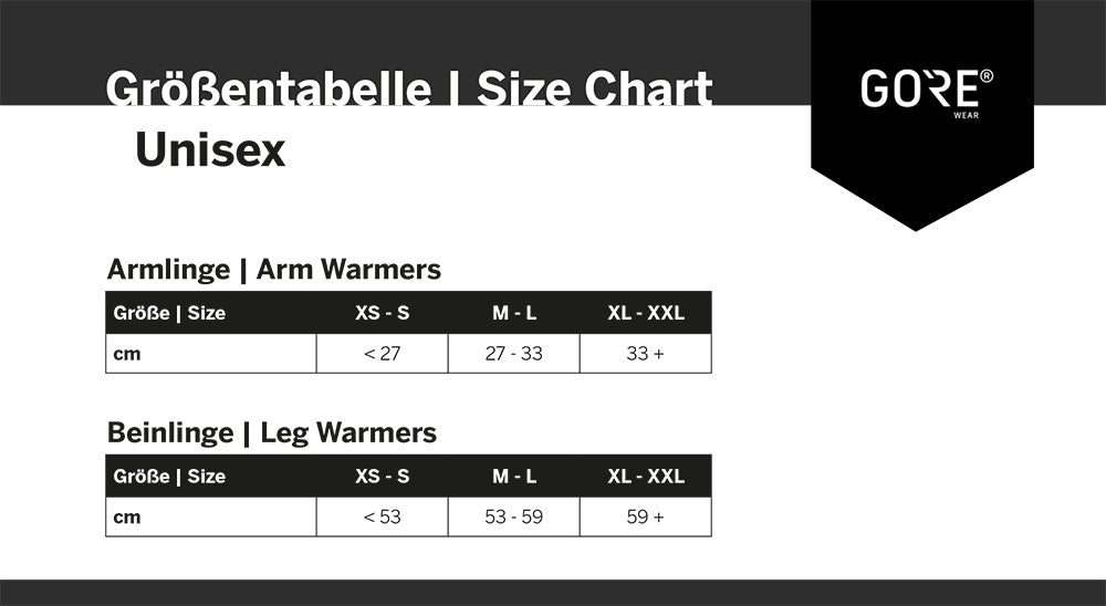 Gorewear arm warmers