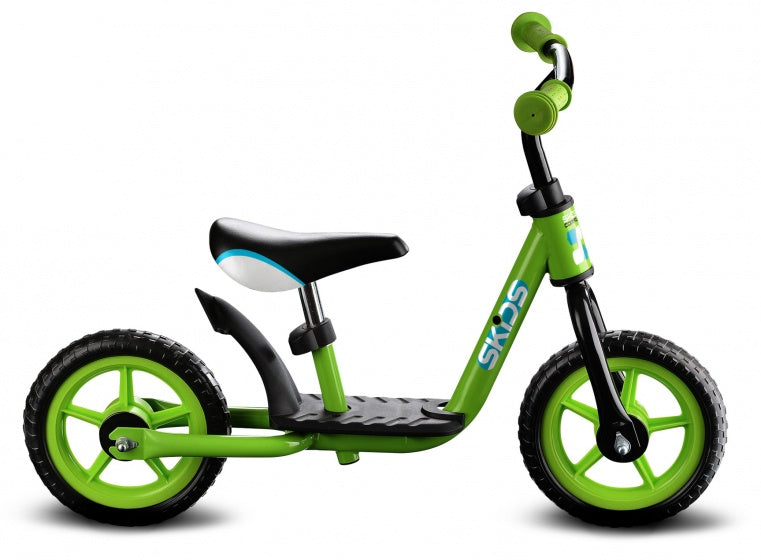 Balance Bike 10 Zoll Junior Green Schwarz