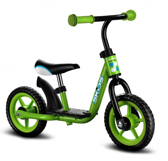 Balance Bike 10 Zoll Junior Green Schwarz