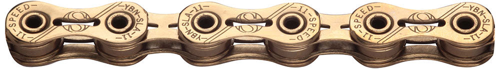 YBN Sla 110 Ti-N Gold 11-fach Kette mit Hohlstift