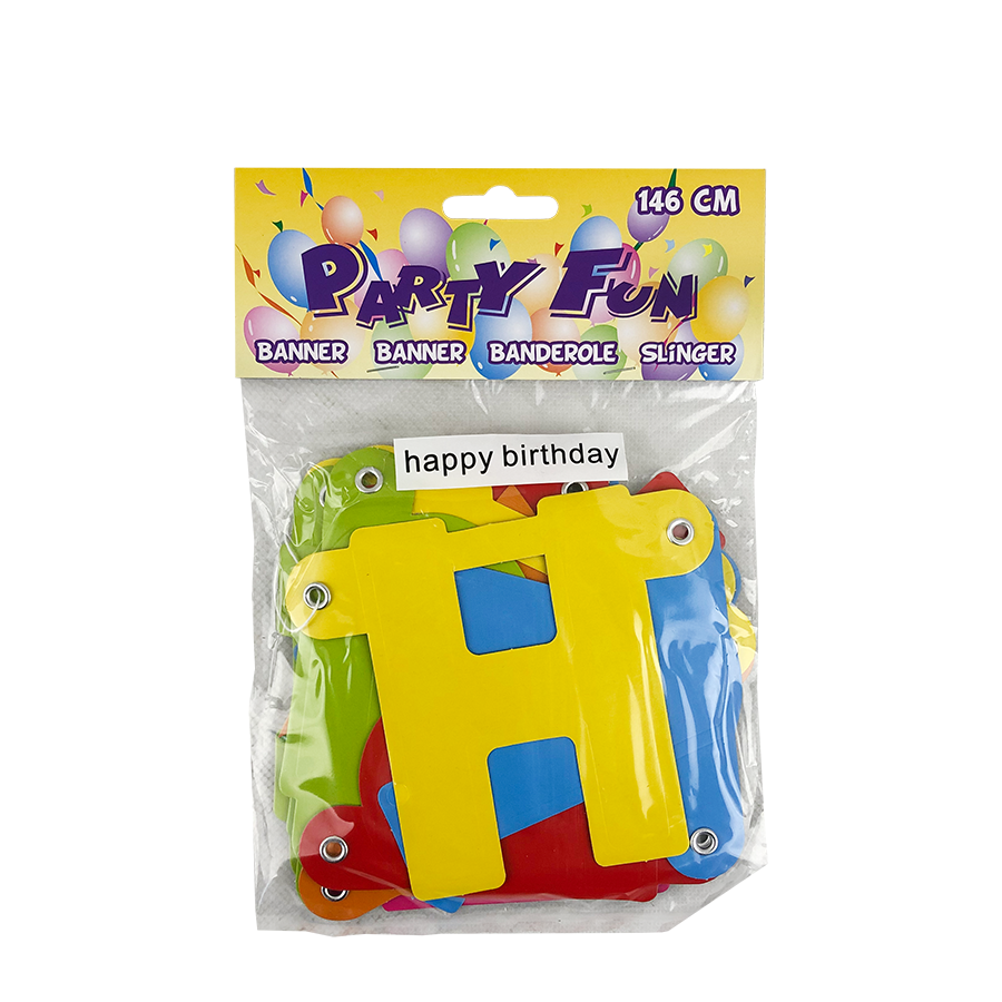 Eddy toys slinger happy birthday 146cm