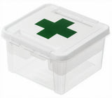 SmartStore Deco Storage Box Erste Hilfe 8 Liter 28 x 17 cm Weiß