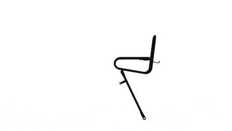 Vorderträger STECO Glattes schwarz 25 cm