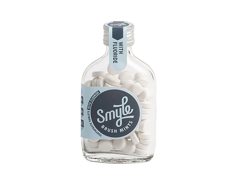 Smyle Zahnpasta Tabs - Flasche 65st. - ohne Fluorid