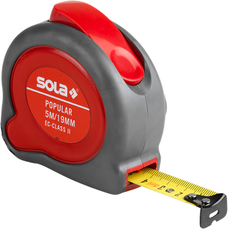 Sola beliebtes PP5-Maßband – 5 Meter x 19 mm – 50024301