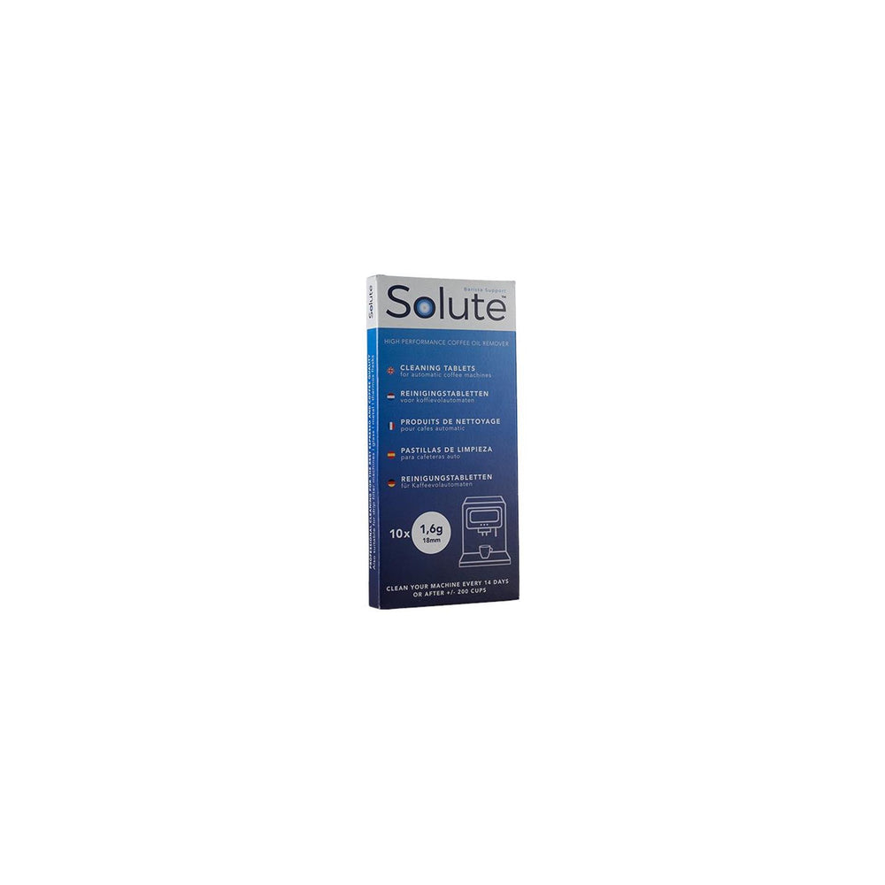 Solute koffiemachine reinigingstabletten 1,6 gram 10 stuks ã˜18mm