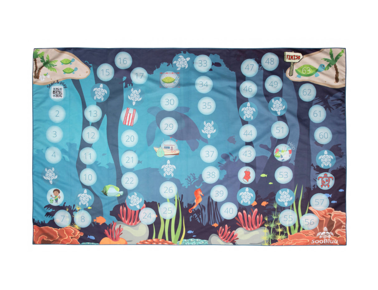 Soobluu Beach Handtuch - Spiel - 100x160 cm