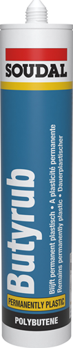 Soudal Butyrub | Butylen-Fugendichtstoff | 310 ml | grau - 102570