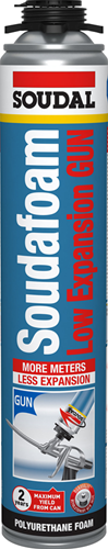 Soudal Click Fix niedrig | PU-Pistolenschaum |750 l - 110725