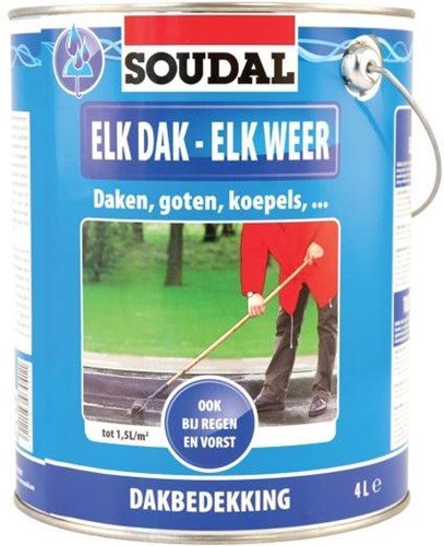 Soudal – jedes Dach – jedes Wetter | grau | 4 l - 101520