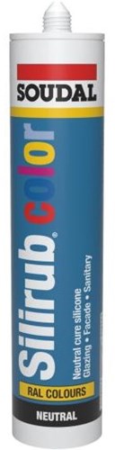 Soudal Silirub-Farbe | Silikondichtstoff | Enzianblau ral 5010 | 300 ml – 114299