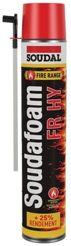 Soudal soudafoam fr hy | rot | 750 ml – 146752