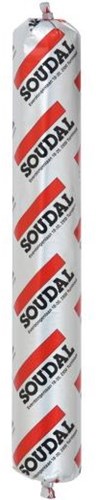 Soudal Soudaseal 215 lm Dilatation | Fassadenbausatz | cremeweiß ral 9001 | 600 ml – 128316