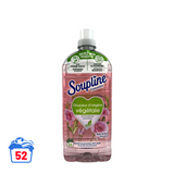 Soupline wasverzachter plantaardige zachtheid noten van roos 1300ml