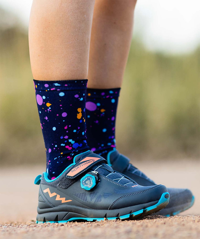Sox footwear purple splash - socks | l (42-47)