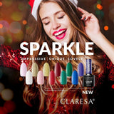Claresa UV-LED-Gel-Nagellack, 5 ml, Sparkle 6