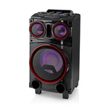 Ty Nedis Bluetooth Par-Lautsprecher | maximale Akkulaufzeit: 6,5 Stunden | 120w | Griff | Partybeleuchtung | Ausgleich | schwarz - sppt800bk