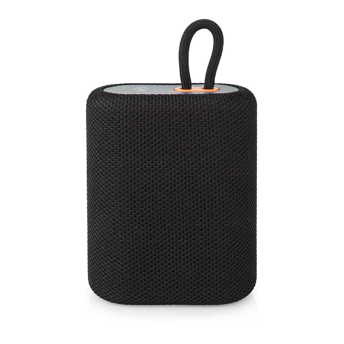 Nedis Bluetooth-Lautsprecher | maximale Akkulaufzeit: 7 Stunden | Handheld-Design | 7 w | mono | eingebautes Mikrofon | verknüpfbar | schwarz - spbt2005bk