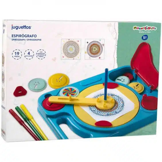 Playgo Spirograph-Set zum Anfertigen der schönsten Zeichnungen.