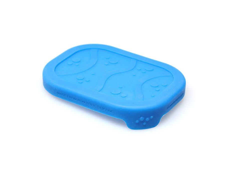 Blauer Wasser-Bento-Deckel – Spritzbehälter – blau