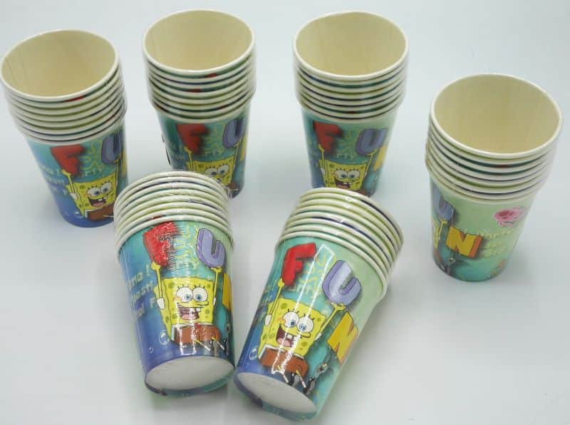 Van der Doelen Sponge Bob Pappbecher 48 Stück