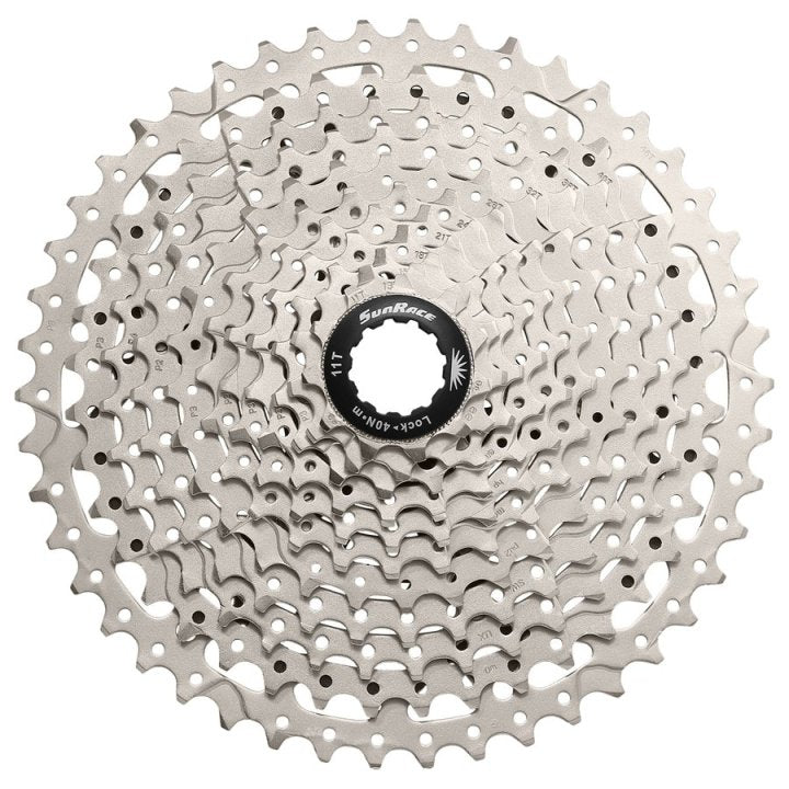 Sunrace CSMS8 Kassette 11 Geschwindigkeit 11-46t. Silber