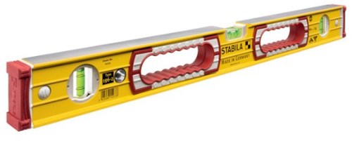 Stabila Wasserwaage, 196-2 + Griffe 2v1h 120cm - 15236