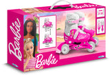 Mattel 2-in-1-Skates Hardboot Verstellbarer rosa Weiß Größe 27-30