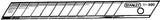 Stanley Handwerkzeuge Abbrechklingen 9 mm – 10 Stück Spender – 0-11-300
