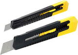 Stanley Handwerkzeuge Kombipaket Abbrechmesserset | 9 mm + 18 mm – stht10202-0