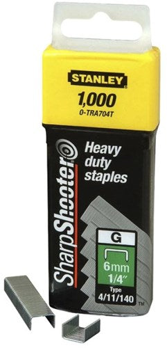 Stanley Handwerkzeuge Heftklammern 10 mm Typ G – 5000 Stück – 1-tra706-5t – 1-tra706-5t