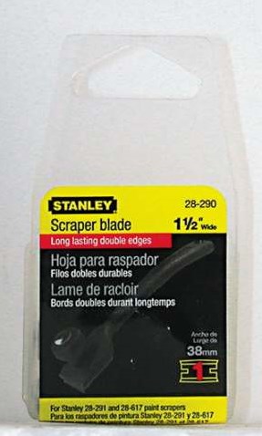 Stanley Handwerkzeuge Ersatzklingen 25 mm Ohr 2-28-616 – 2 Stück Karte – 0-28-631