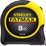 Stanley Handwerkzeuge Maßband Fatmax® Klingenpanzerung | 8 Meter – 0-33-728