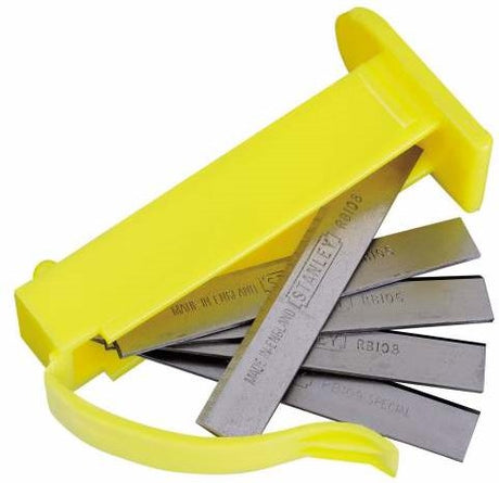 Stanley Handwerkzeuge Hobelmesser gerade 50 mm – 5 Stück Karte – 0-12-378