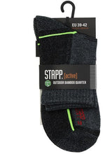 Stapp active outdoor bamboo quarter 29605 | donkergrijs 6550 | maat 48 - 8719534312849