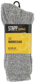 Stapp yellow norwegian 2-pack sokken 4405 | 600 noors | maat 50 - 38.134.003.03