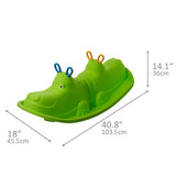 Starplay Hippo Swingwip für 1 bis 3 Kinder 103 cm Grün