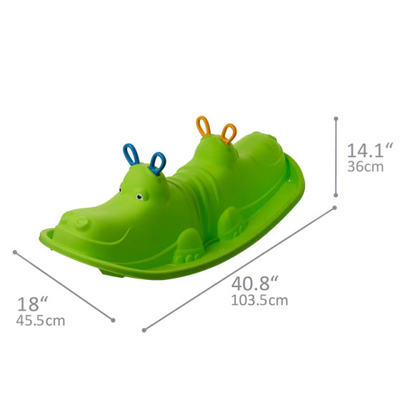 Starplay Hippo Swingwip für 1 bis 3 Kinder 103 cm Pink