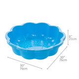 Starplay Mini Sonnenblumen Sandsack Wasserbank 76 cm blau