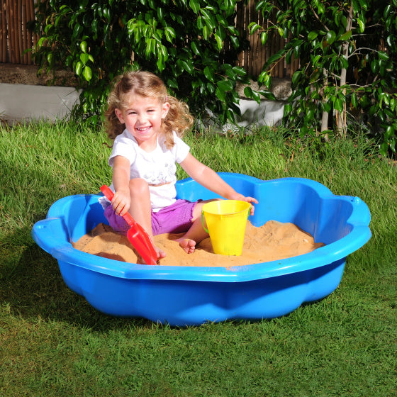 Starplay Sonnenblumen Sandsack Wasserbank 94 cm Blau