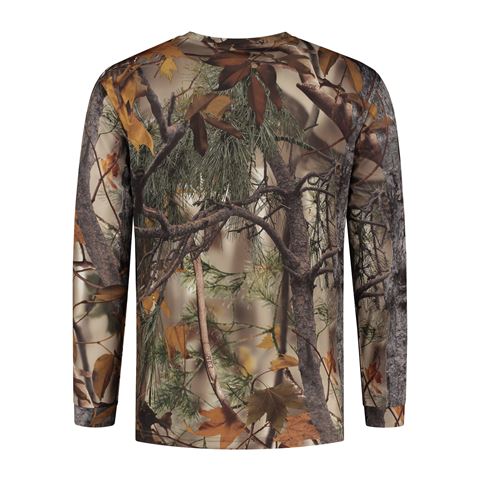 Stealth Gear Stealth Gear T-shirt Long Sleeve Camo Bosprint Size S