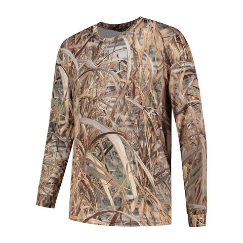 T-shirt Gear Gear Stealt Stealth Sleed Sleeve Camo Rietprint Taille L