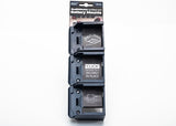 Stealthmounts BM-BO18-Blu-6 Batteriehalter für Bosch 18V Pro | blau | 6er-Pack – bm-bo18-blu-6