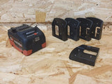 Stealthmounts bm-cas18-blk-6 Batteriehalter für CAS-Batterien | schwarz | 6er-Pack – bm-cas18-blk-6