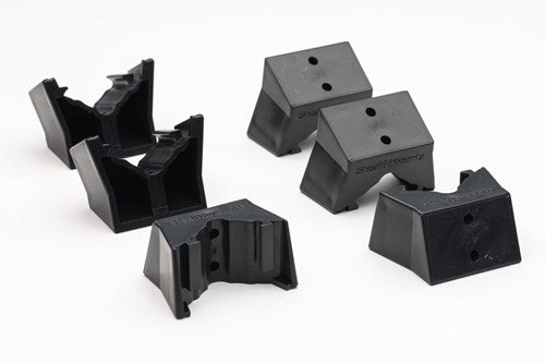 Stealthmounts BM-MW12-BLK-6-BLK Batteriehalter für Milwaukee M12 | schwarz | 6er-Pack – bm-mw12-blk-6-blk