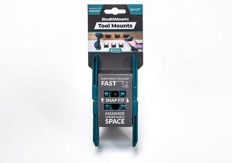 Stealthmounts tm-mk18-blu-4 Maschinenhalter für Makita LXT | blau | 4er-Pack – tm-mk18-blu-4