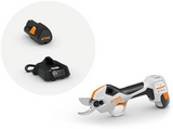 Stihl asa 20 Akku-Gartenschere | Achssystem | Set mit 1 Ladegerät und 2 Achsbatterien - va050116210