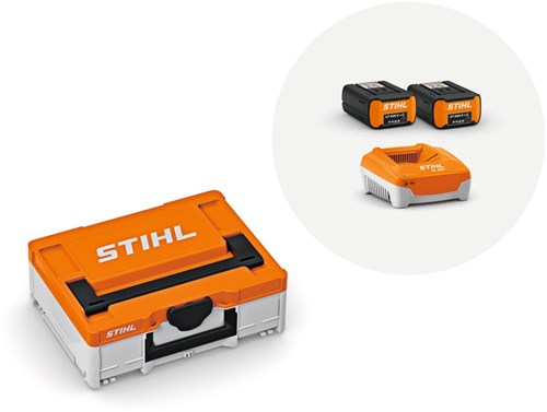 Stihl Powerbox S | 2x Akku AP 500 S und 1x AL 501 Schnellladegerät - ea012000006