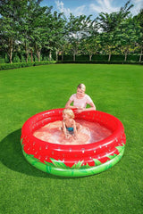 Bestway Schwimmbad 3-Ring-Erdbeere 160x38cm